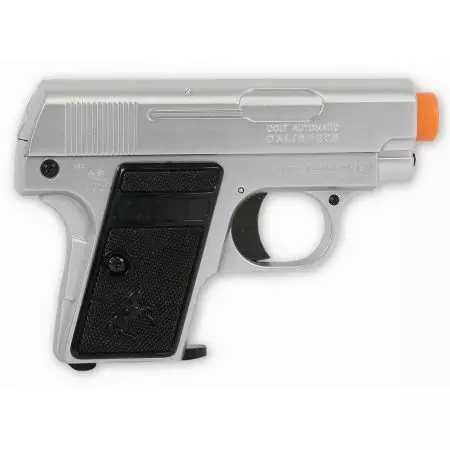Pistolet Colt 25 Spring (mineur 0.07 joule) - Silver