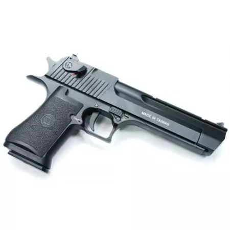 Pistolet Desert Eagle 50AE CO2 Noir - Metal & Blowback - Noir