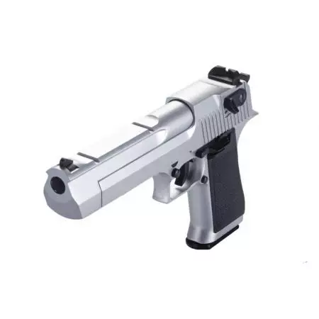 Pistolet Desert Eagle 50AE CO2 Silver - Metal & Blowback - Silver