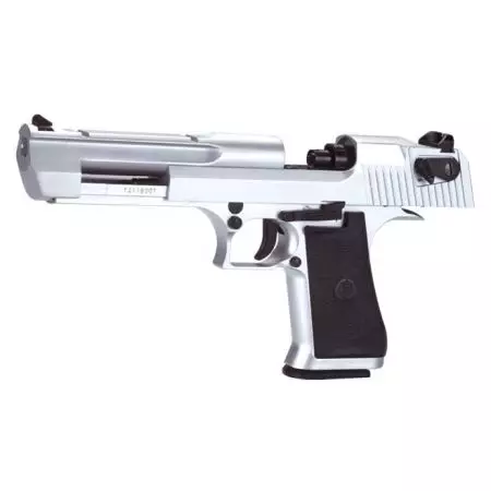 Pistolet Desert Eagle 50AE CO2 Silver - Metal & Blowback - Silver