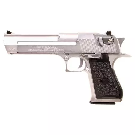 Pistolet Desert Eagle 50AE GBB Gaz Cybergun WE - Silver