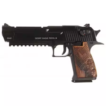 Pistolet Desert Eagle .50AE Rail Poker Edition Co2 GBB Cybergun - Noir