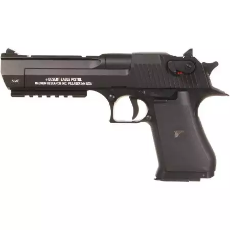 Pistolet Desert Eagle .50AE RTP AEP Full Metal - Noir