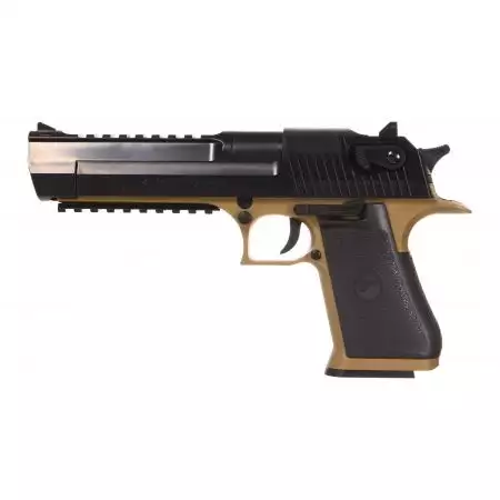 Pistolet Desert Eagle L6 Spring Dual Tone - Tan