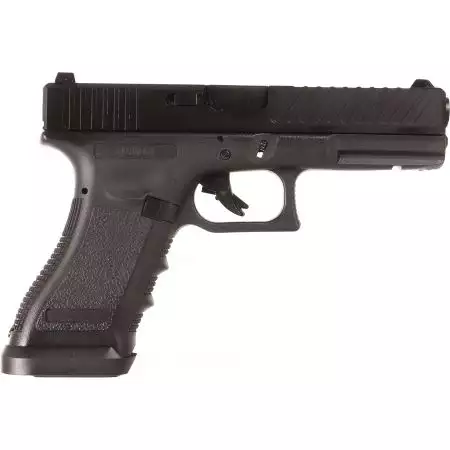 Pistolet E017 Warrior CNC Gaz GBB Evolution - Noir