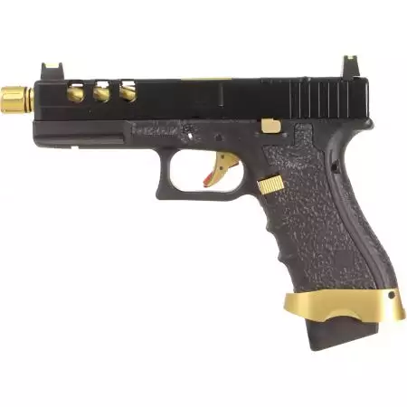 Pistolet EU17 Vented Gaz GBB Vorsk - Gold Match