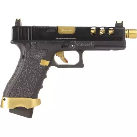 Pistolet EU17 Vented Gaz GBB Vorsk - Gold Match