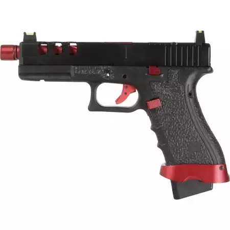 Pistolet EU17 Vented Gaz GBB Vorsk - Red Match
