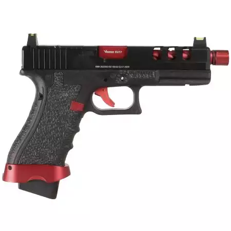 Pistolet EU17 Vented Gaz GBB Vorsk - Red Match