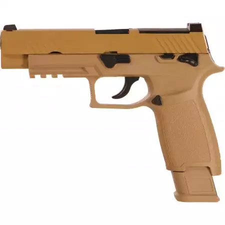 Pistolet F17 Gaz GBB WE - Tan