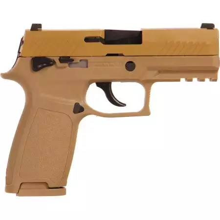 Pistolet F18 Gaz GBB WE - Tan