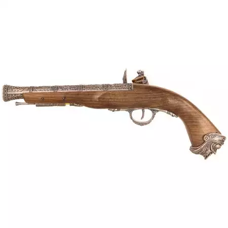 Pistolet Flintlock Pirate Co2 GNB HFC - Bois