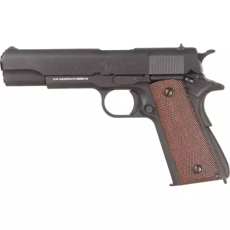 Pistolet G&G GPM1911 Gaz GBB Guay Guay - Noir