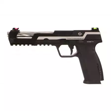 Pistolet G&G Piranha SL GBB Gaz Blowback Guay & Guay - Silver