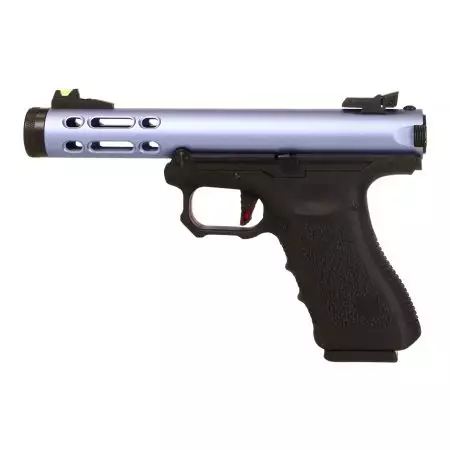Pistolet Galaxy G-Series GBB Gaz Blowback WE - Bleu