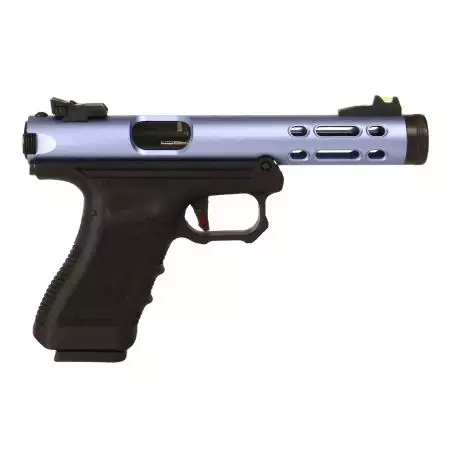 Pistolet Galaxy G-Series GBB Gaz Blowback WE - Bleu