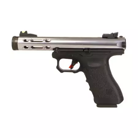 Pistolet Galaxy G-Series GBB Gaz Blowback WE - Silver