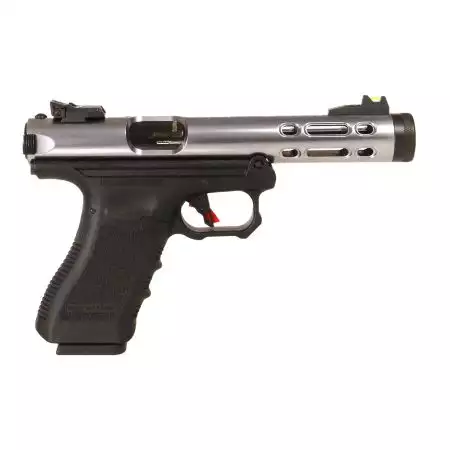 Pistolet Galaxy G-Series GBB Gaz Blowback WE - Silver