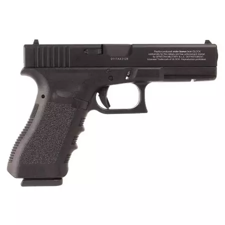 Pistolet Glock 17 G17 Gen 3 Gaz GBB Inokatsu Military CNC - Noir