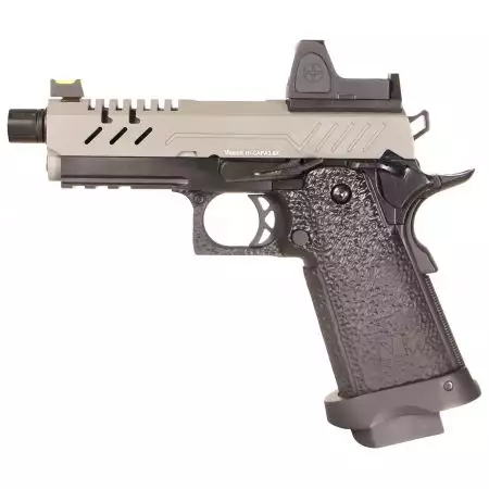 Pistolet Hi-Capa 3.8 Pro RMR Gaz GBB Vorsk - Gris