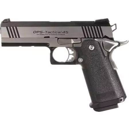 Pistolet Hi-Capa 4.3 Gaz GBB Blowback Tokyo Marui - Stainless