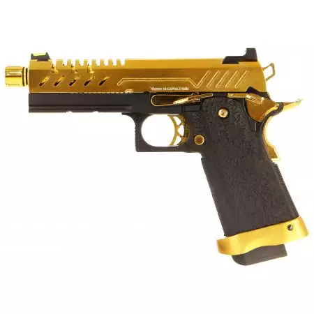 Pistolet Hi-Capa 4.3 Gaz GBB Full Metal Vorsk - Noir & Gold
