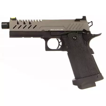 Pistolet Hi-Capa 4.3 Gaz GBB Full Metal Vorsk - Noir & Gris