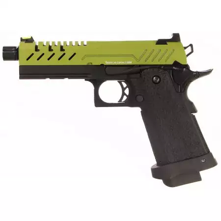 Pistolet Hi-Capa 4.3 Gaz GBB Full Metal Vorsk - Noir & Olive