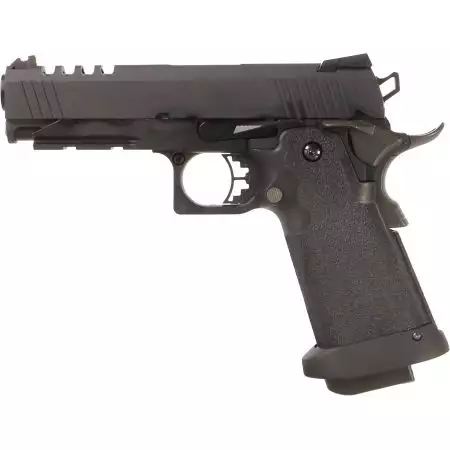 Pistolet Hi-Capa 4.3 HX2712 Gaz GBB AW Custom - Noir