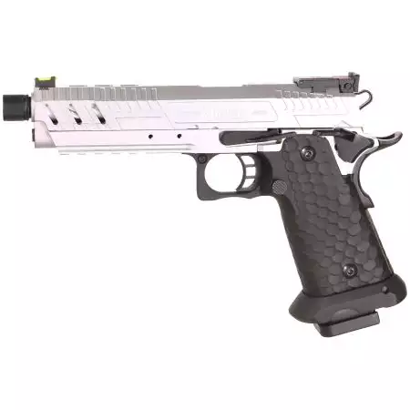 Pistolet Hi-Capa 5.1 CS Vengeance Gaz GBB Vorsk - Dual Silver