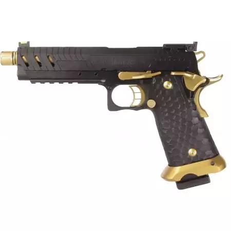 Pistolet Hi-Capa 5.1 CS Vengeance Requiem Edition Gaz GBB Vorsk - Gold Match