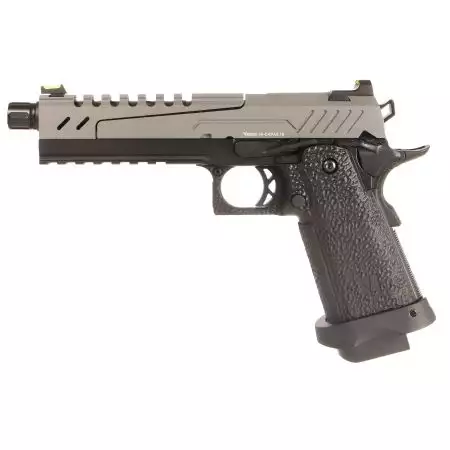 Pistolet Hi-Capa 5.1 Split Gaz GBB Full Metal Vorsk - Gris