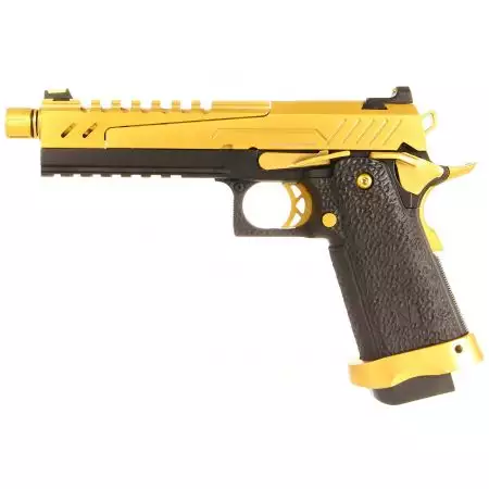 Pistolet Hi-Capa 5.1 Split Gaz GBB Full Metal Vorsk - Or