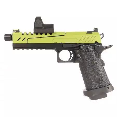 Pistolet Hi-Capa 5.1 Split RMR Gaz GBB Full Metal Vorsk - Vert