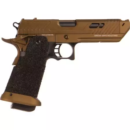 Pistolet Hi-Capa SA-VGP21 Vapor Optics Ready Gaz GBB Specna Arms - Bi-ton Bronze