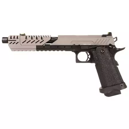 Pistolet Hi-Capa Titan 7 Gaz GBB Full Metal Vorsk - Gris