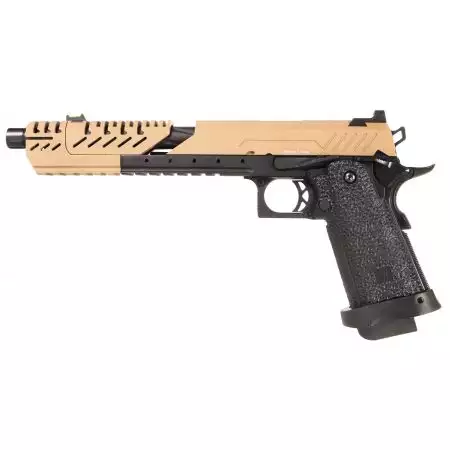 Pistolet Hi-Capa Titan 7 Gaz GBB Full Metal Vorsk - Tan