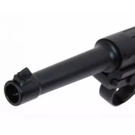 Pistolet Luger P08 GAZ Blowback Culasse Metal - Noir