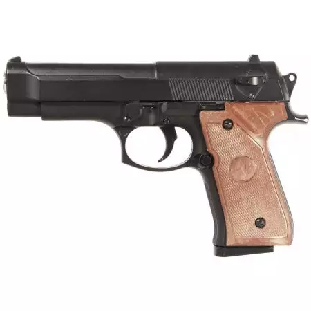 Pistolet M9 G22 Spring Full Metal Galaxy - Noir