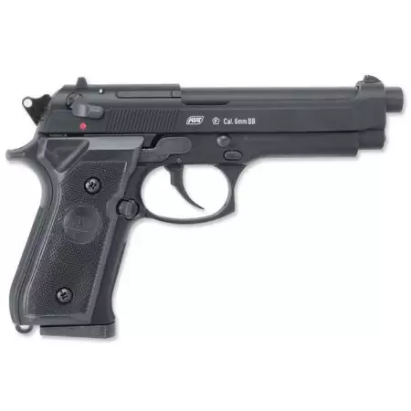 Pistolet M9 M92 Gaz GNB STTI ASG - Noir