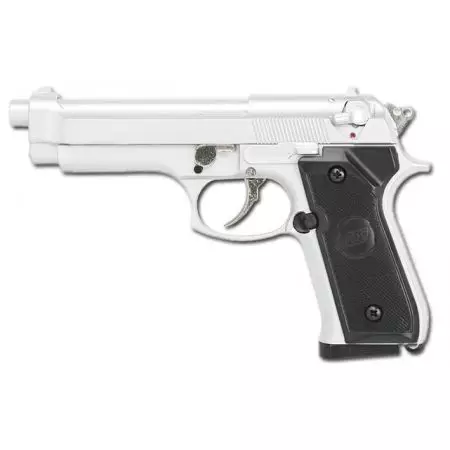 Pistolet M9 M92 Gaz GNB STTI ASG - Silver