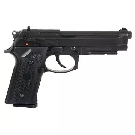 Pistolet M9 Vertec GBB Gaz Blowback - Noir