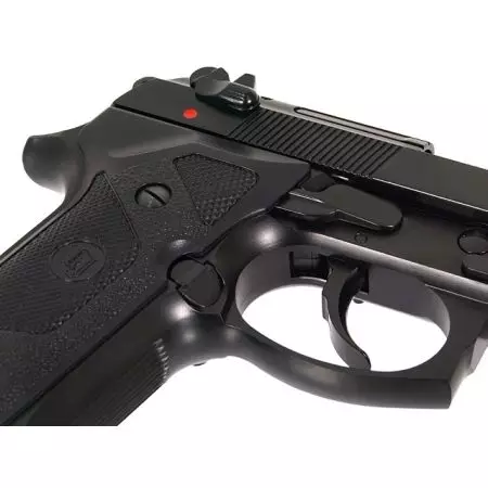 Pistolet M9 Vertec GBB Gaz Blowback - Noir