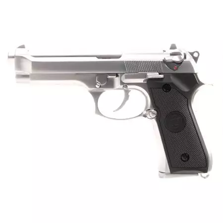 Pistolet M92 Gaz GBB WE - Silver