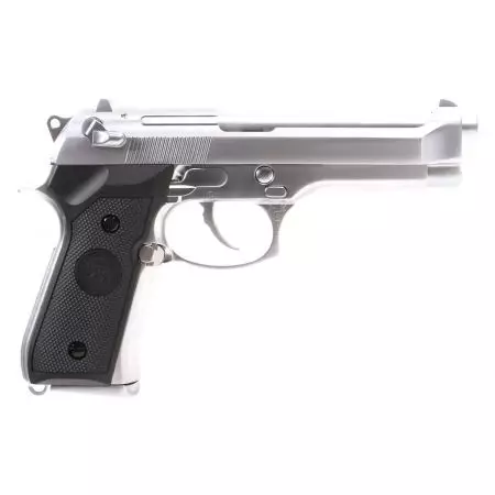 Pistolet M92 Gaz GBB WE - Silver