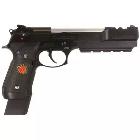 Pistolet M92 Samurai Edge Biohazard Burton Full Auto GBB WE - Noir
