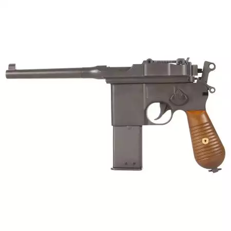 Pistolet Mauser C96 Gaz NBB HFC - Noir