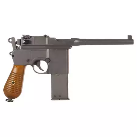 Pistolet Mauser C96 Gaz NBB HFC - Noir