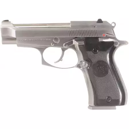 Pistolet Mini 92 M84 Gaz GBB WE - Silver