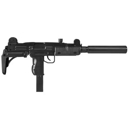 Pistolet Mitrailleur SMG IWI UZI SD Spring Umarex - Noir